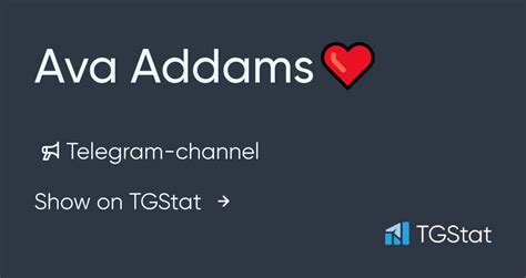 Telegram: Contact @avaaddamsd.